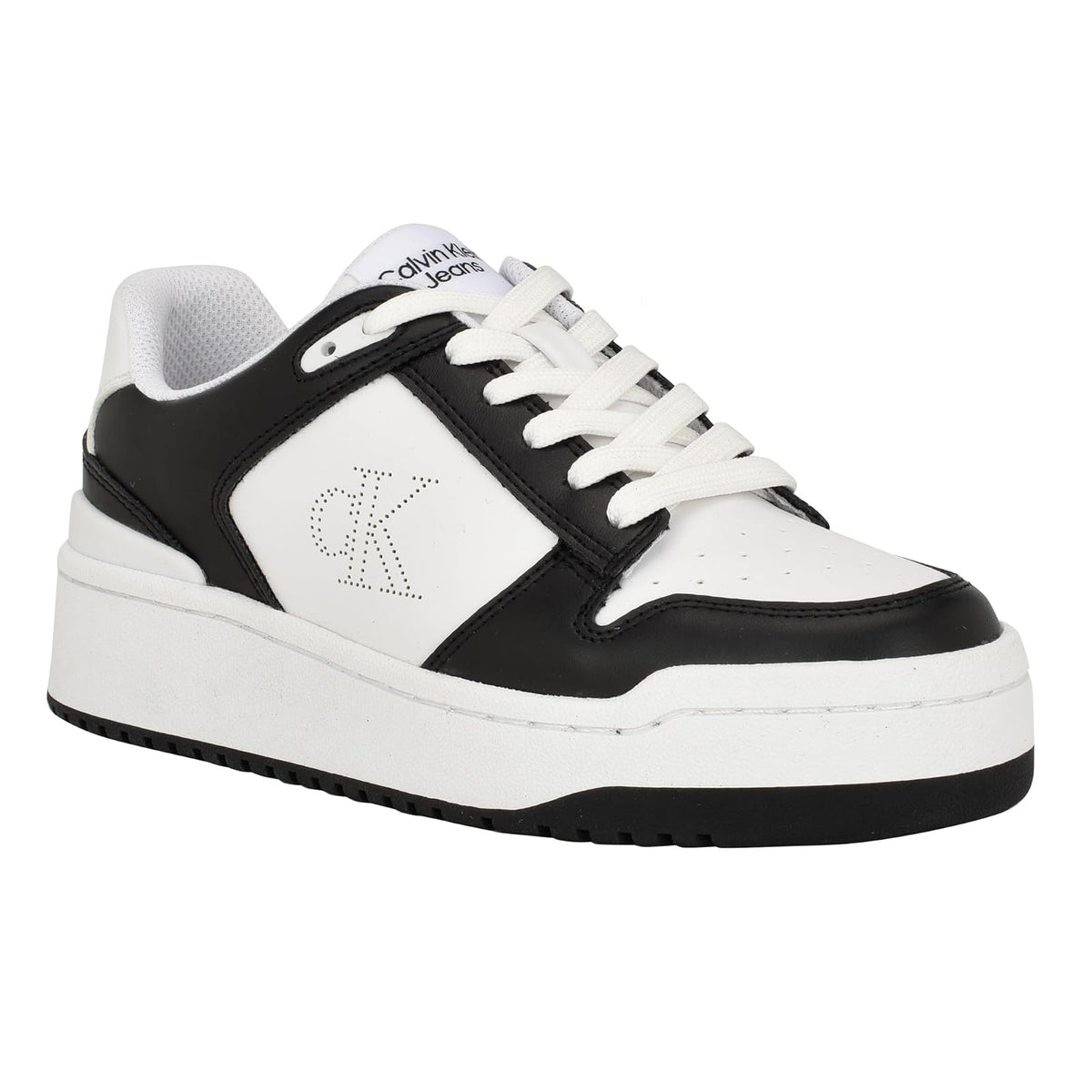 Calvin Klein Tenis para Mujer - 23.5 cm - Negro 001