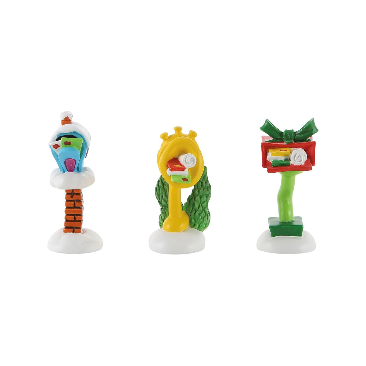 Department 56 Grinch Villages from Wornament-Ville Wacky - Accesorio para buzones de Correo, 2,9 cm