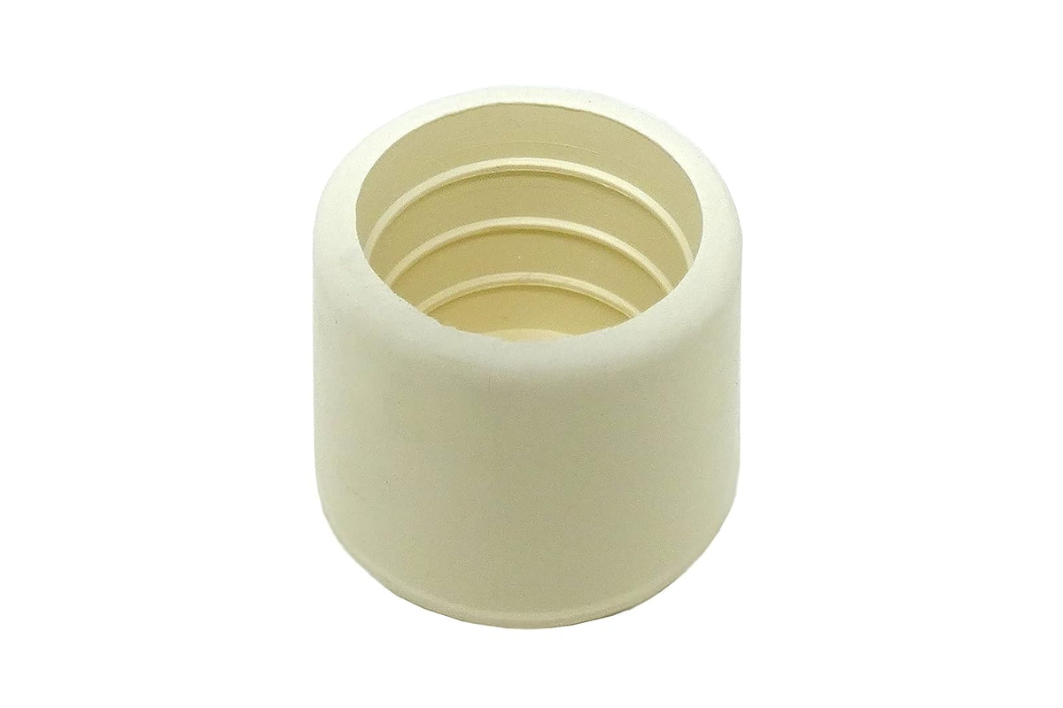 Shepherd Hardware Puntas de goma para patas, 1 blanco, paquete de 24, 2.54cm (1''), Blancuzco