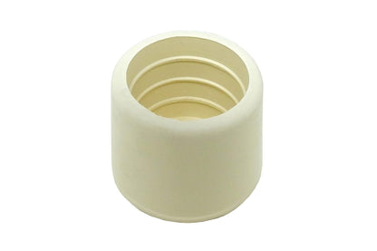 Shepherd Hardware Puntas de goma para patas, 1 blanco, paquete de 24, 2.54cm (1''), Blancuzco