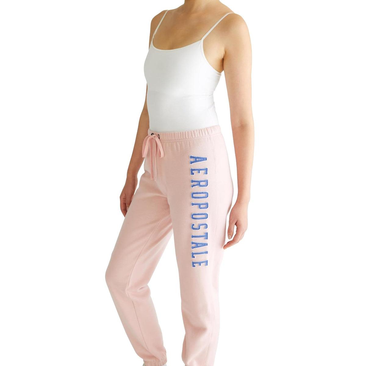 Aeropostale Aero Logo Cinch/Jogger Pant- Arches- Aeropostale Pantalones Deportivos Mujer