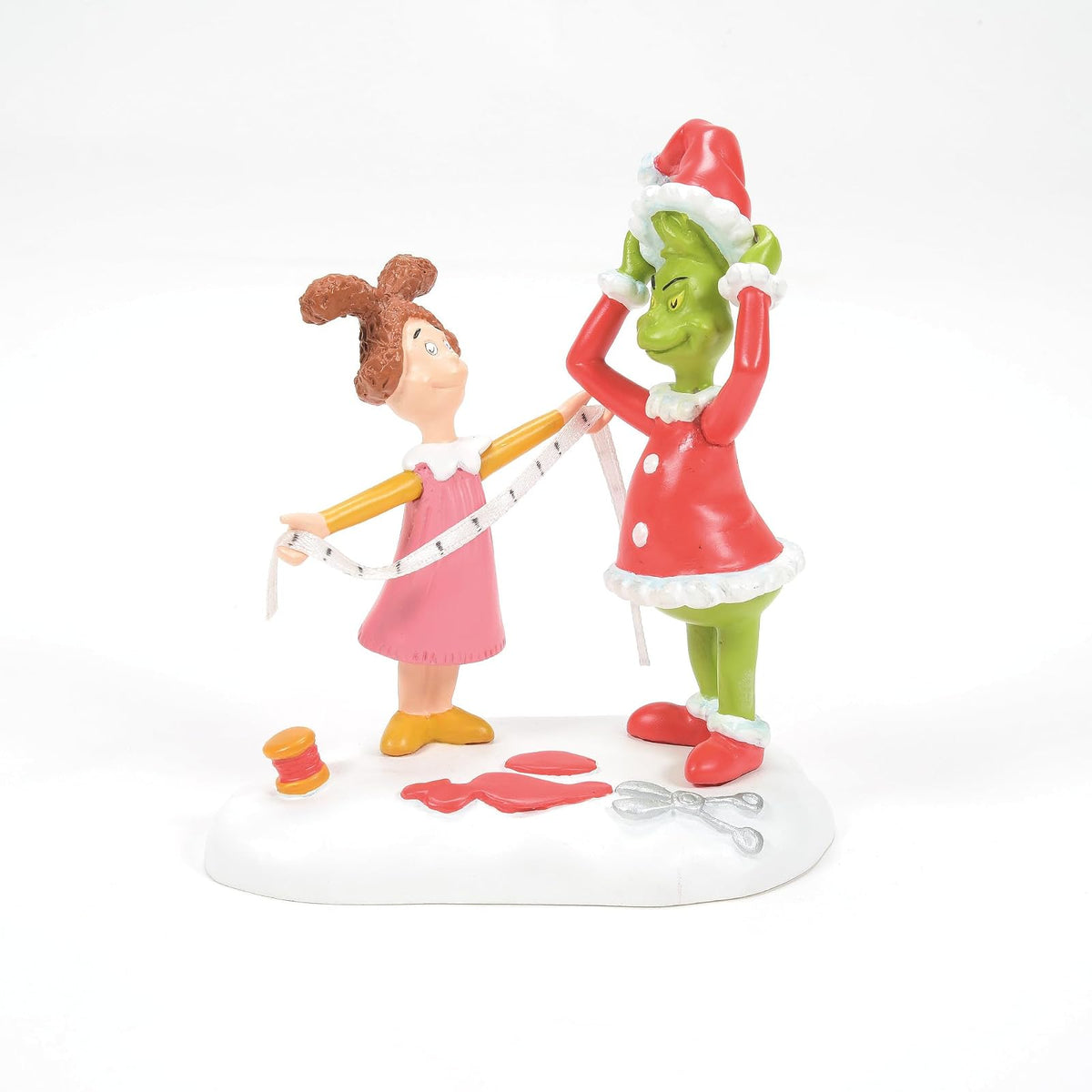 Department 56 Dr. Seuss The Grinch Village Accesorios para una Figura de Traje Santy, 3.6 Pulgadas, Multicolor