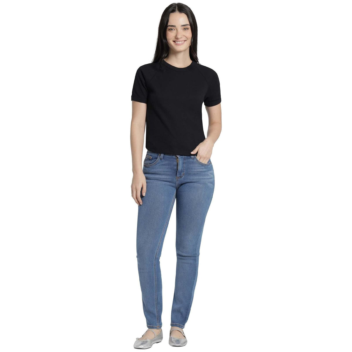 Lee Camisa Slim de Algodón para Mujer