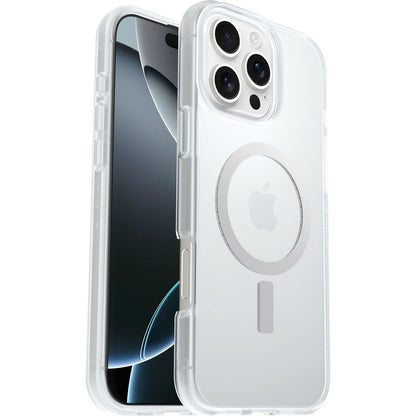 OtterBox - Funda para iPhone 16 Pro MAX React Series, Transparente (se envía en Bolsa de plástico, Ideal para Clientes de Negocios)