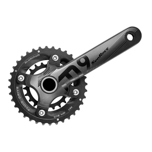 SUNRACE Multiplicacion MTB M966 36-22D 9P 175mm con BBM97 Aluminio FCM966.L0DD.DS1.BXB