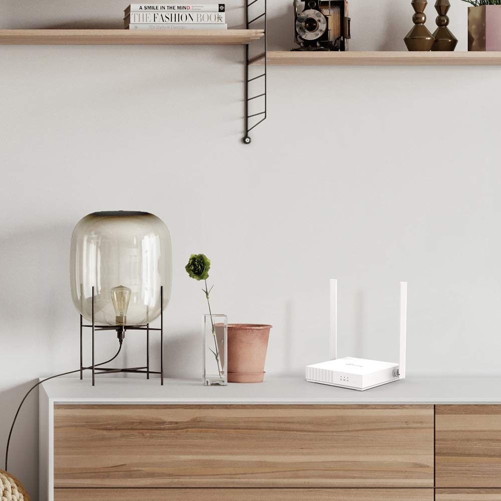 TP-Link TL-WR820N Router WiFi, 2.4 GHz N 300Mbps, Multimodo, Router/Repetidor/WISP/Punto de Acceso, 2 Antenas externas