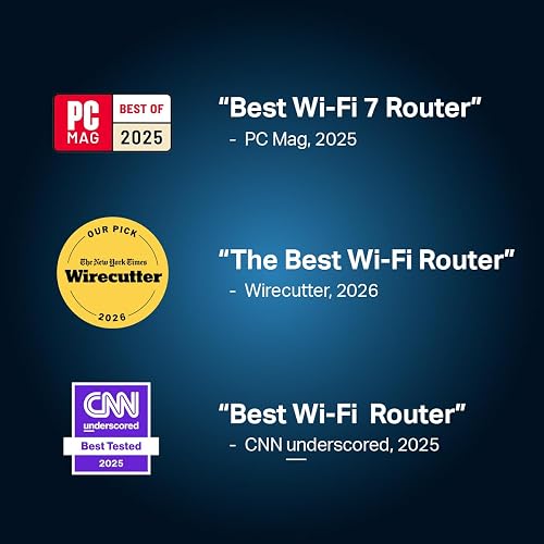 TP-Link Archer BE230 – Router Wi-Fi 7 BE3600 de Doble Banda, hasta 3.6 Gbps, 2 × Puertos 2.5 Gbps, 3 × Puertos LAN Gigabit, Puerto USB 3.0, EasyMesh y Seguridad HomeShield
