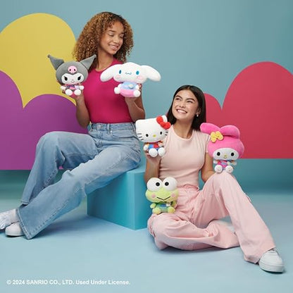 Jazwares Hello Kitty and Friends - Peluche My Melody Series 1 - Sudadera con Capucha de Moda y Accesorio de Mejor Amiga, Producto Oficial de Sanrio