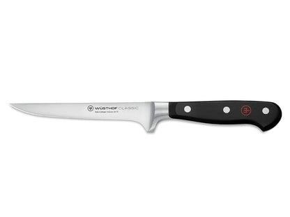 WÜSTHOF Classic - Cuchillo para Deshuesar 5" (14 cm), Acero Alemán Forjado, Cuchillo Profesional para Carne, Hoja Precisa y Control Total, Fabricado en Solingen