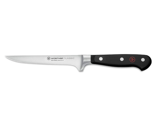 WÜSTHOF Classic - Cuchillo para Deshuesar 5" (14 cm), Acero Alemán Forjado, Cuchillo Profesional para Carne, Hoja Precisa y Control Total, Fabricado en Solingen