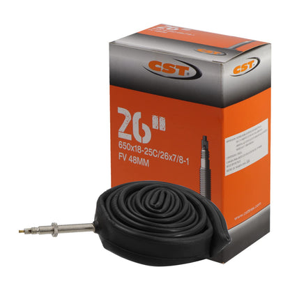 CST Cámara 650x18/25C | Ruta (18/25-650) | Válvula Francesa 48 mm | Desempeño Confiable