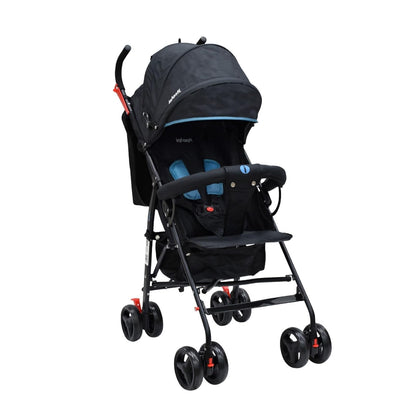 Infanti Kiam Carriola Ligera de Viaje, Negro con Rosa - Negro con azul