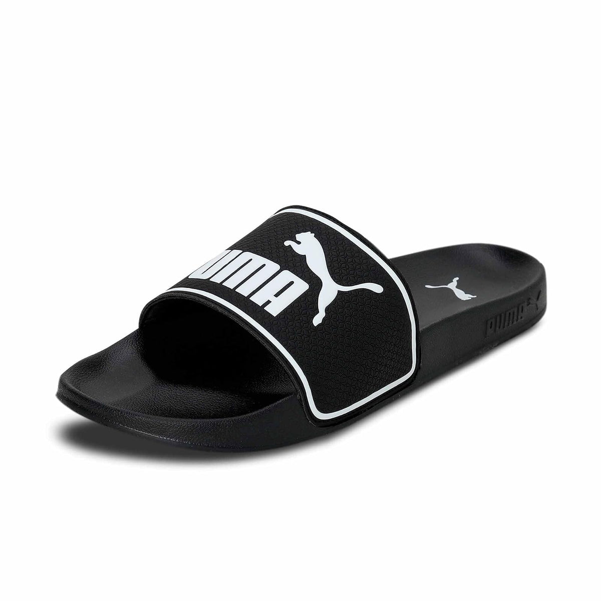 Puma, Sandalias Leadcat 2.0, Unisex, Negro y Blanco, Talla 22