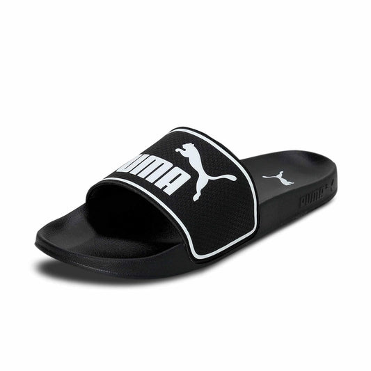 Puma, Sandalias Leadcat 2.0, Unisex, Negro y Blanco, Talla 22