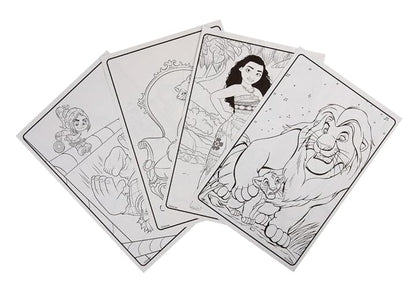 Crayola - Libro para colorear de animación de Disney con hojas de pegatinas, regalo para niñas y niños, a partir de 3 años
