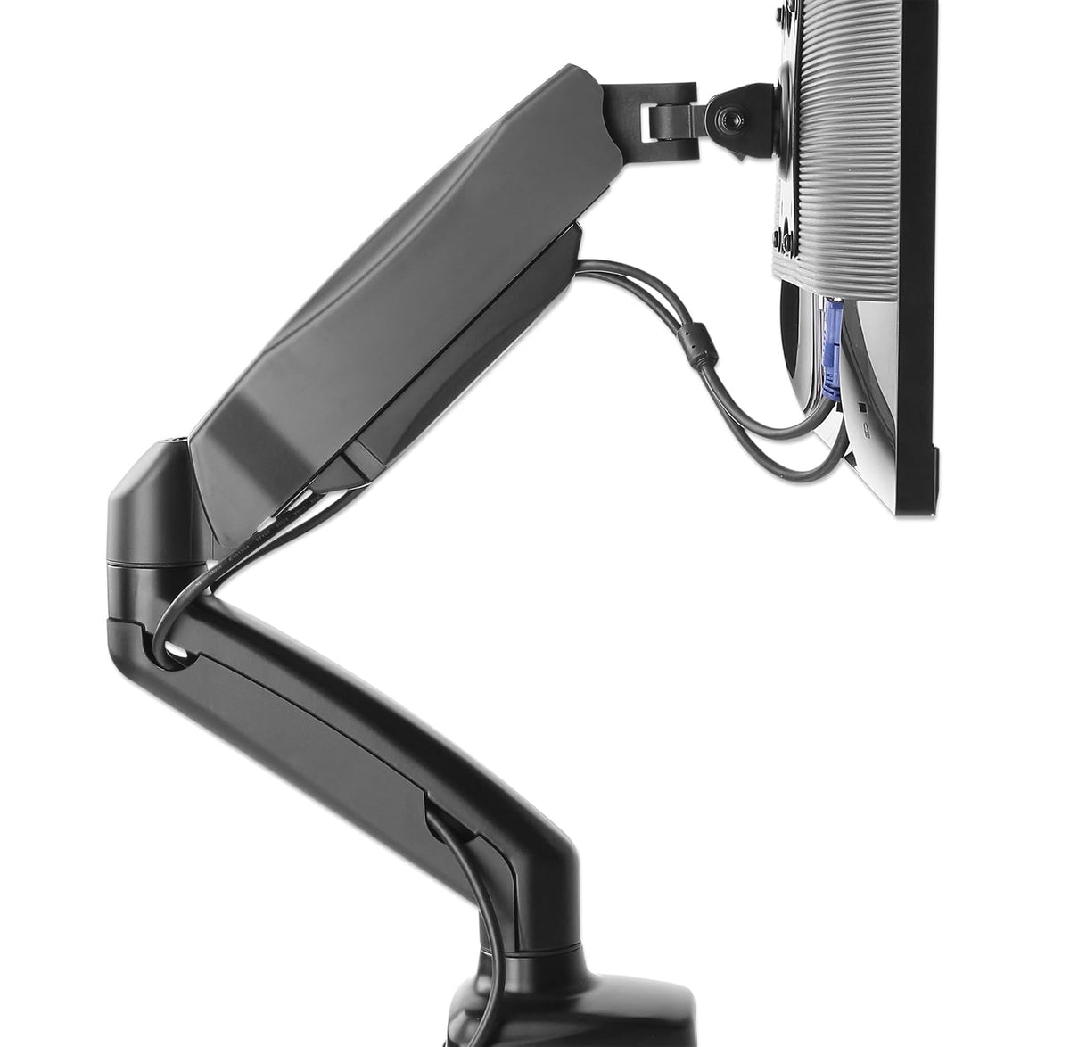 Manhattan 462495: Soporte para Monitor de 17" a 32" de hasta 9 kg con Brazo articulado y pistón de Gas