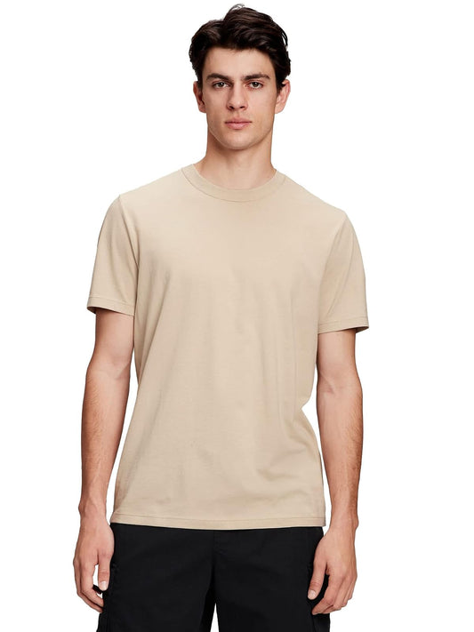 Gap Camiseta Suave de Cuello Redondo para Todos los días Camiseta para Hombre