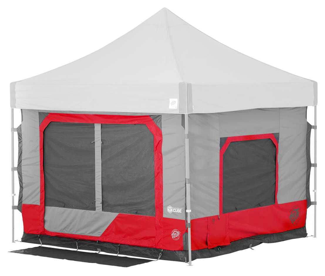 E-Z UP Inc Camping Cube 6.4 Tienda de campaña para Exteriores, Punch - Punch - Tienda de campaña de cabina