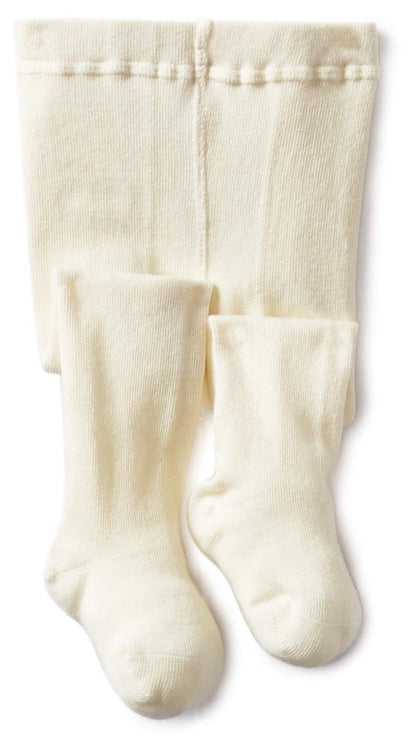 Jefferies Socks Medias de algodón orgánico sin costuras para niña