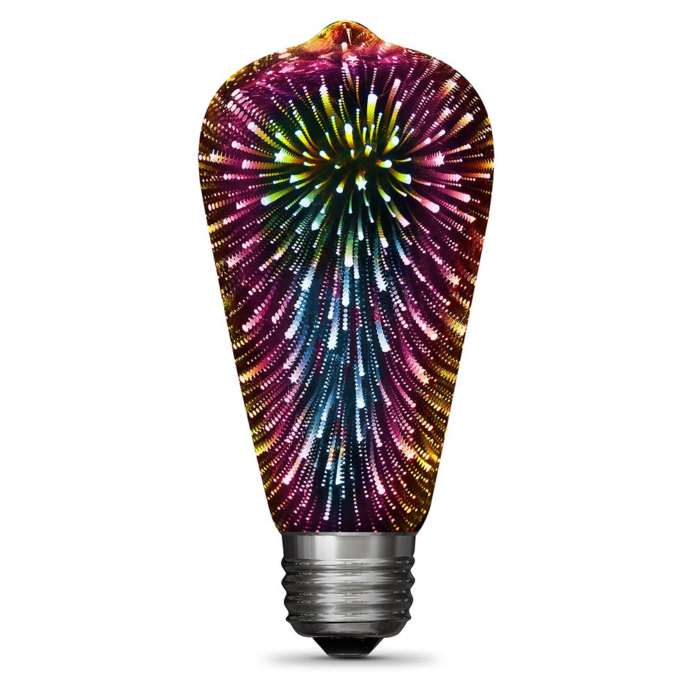 Feit Electric LED ST19 Infinity 3D Fireworks Effect Bulb ST19/PRISM/LED