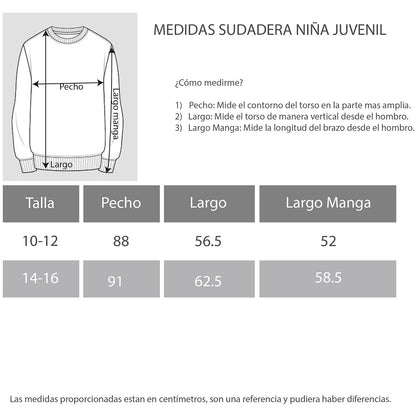 Optima 30049 Sudadera Niñas