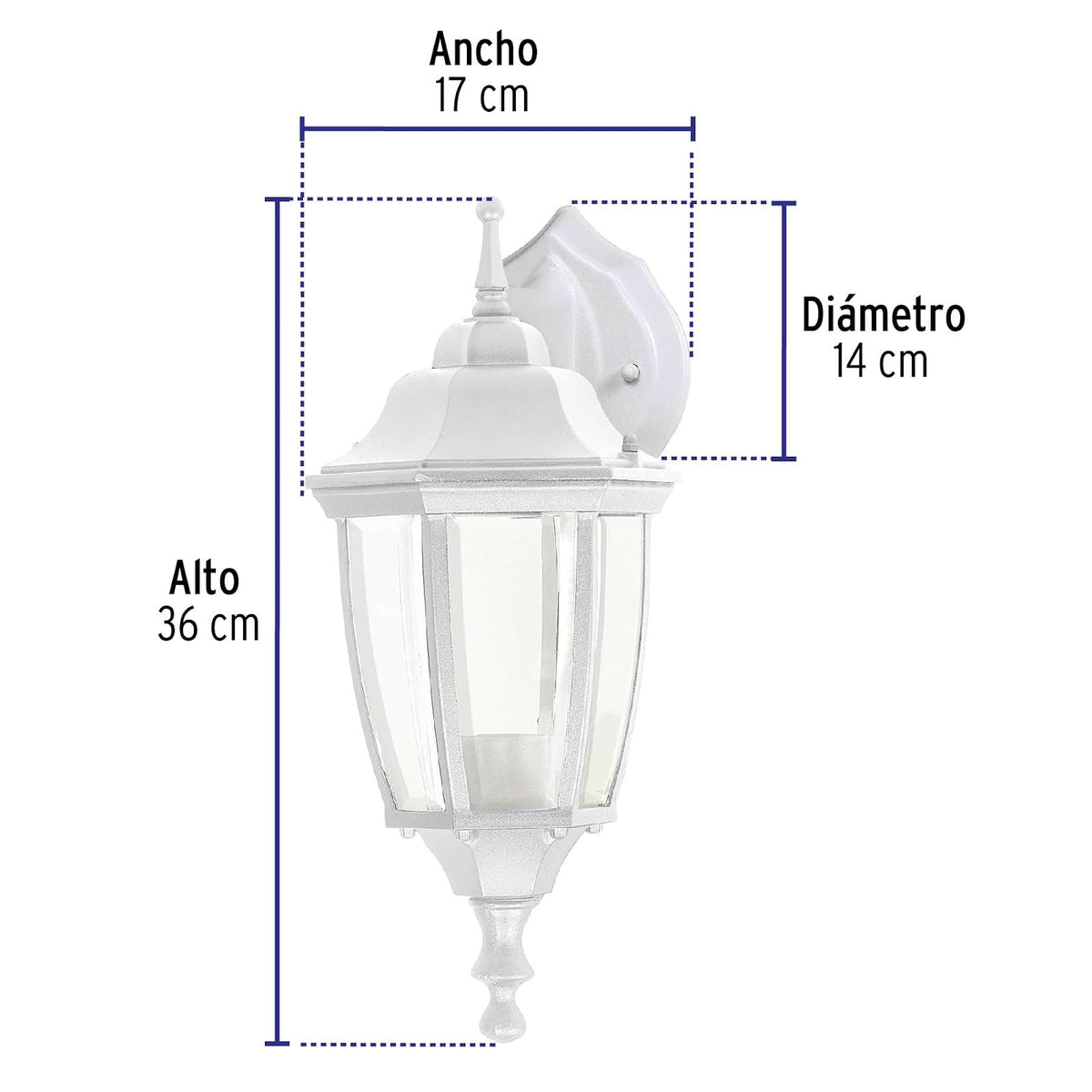 Volteck Lait ARB-102S, Arbotantes tipo farolSuspendido