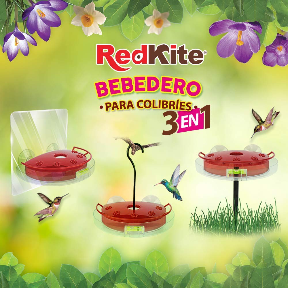 BEBEDERO 3 EN 1 P/COLIBRI 380 ML