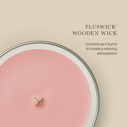 WoodWick Island Getaway - Vela de trilogía de reloj de arena (tamaño mediano)