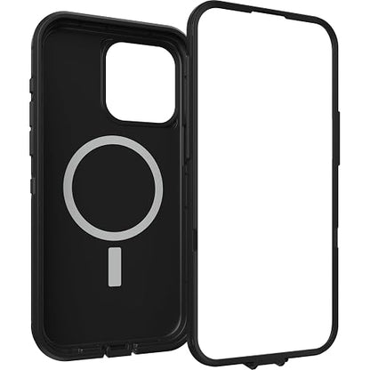 OtterBox - Funda para iPhone 15 Pro MAX (Solamente) Defender Series XT, Color Negro, sin visualización, Resistente, se Ajusta a MagSafe, Accesorio de cordón