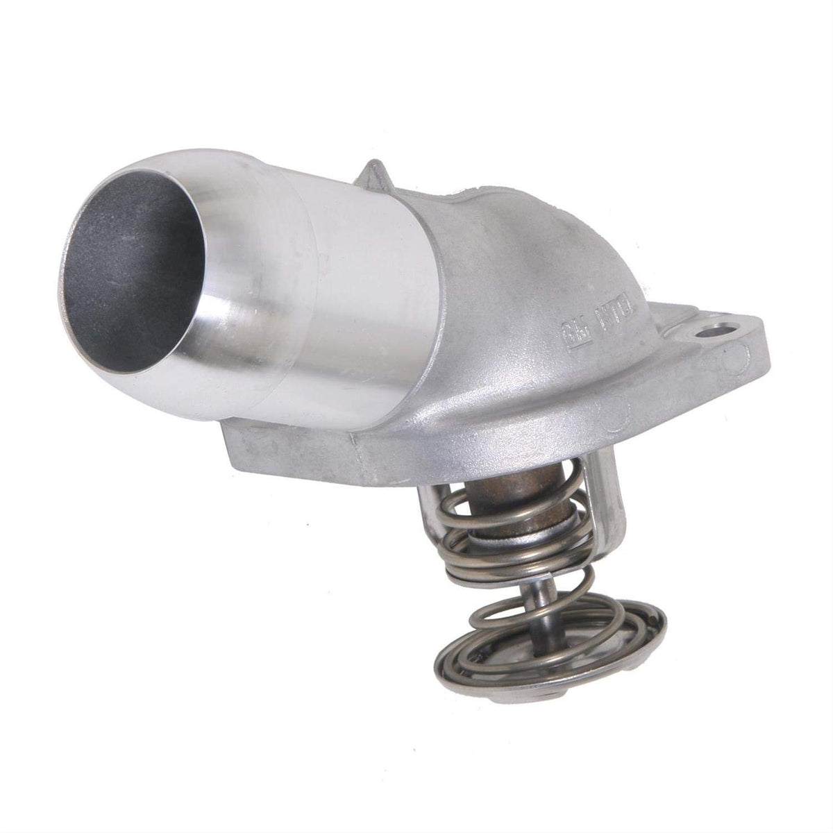 GM Genuine Parts Ensamblaje de Admisión de Agua del Termostato de Refrigerante 15-11057, Plateado