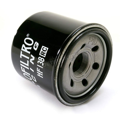 HiFloFiltro Filtro de Aceite de Carreras HF138RC, Negro
