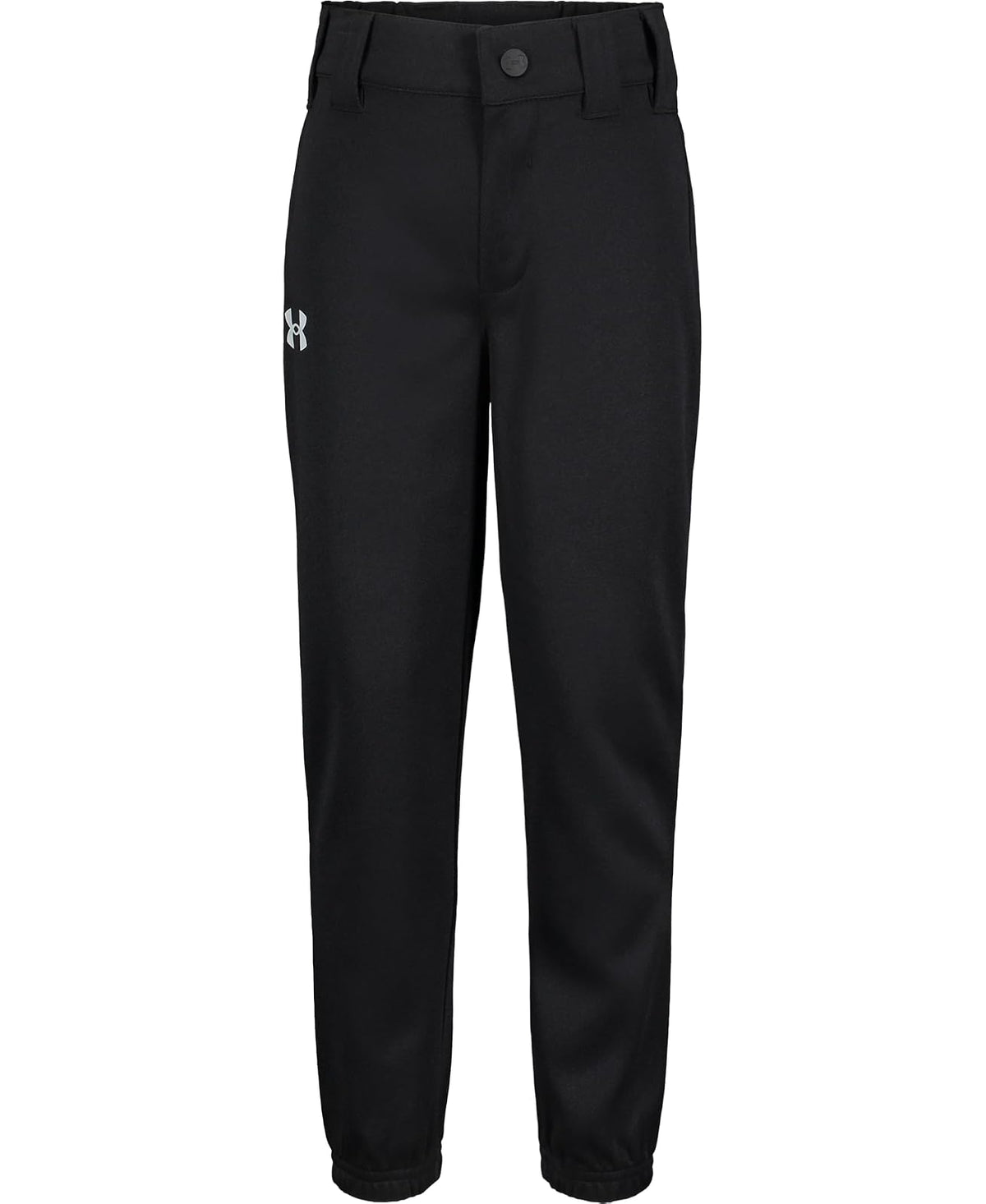 Under Armour Pantalón de Béisbol Loose Fit para Niño - Negro y aluminio - 7