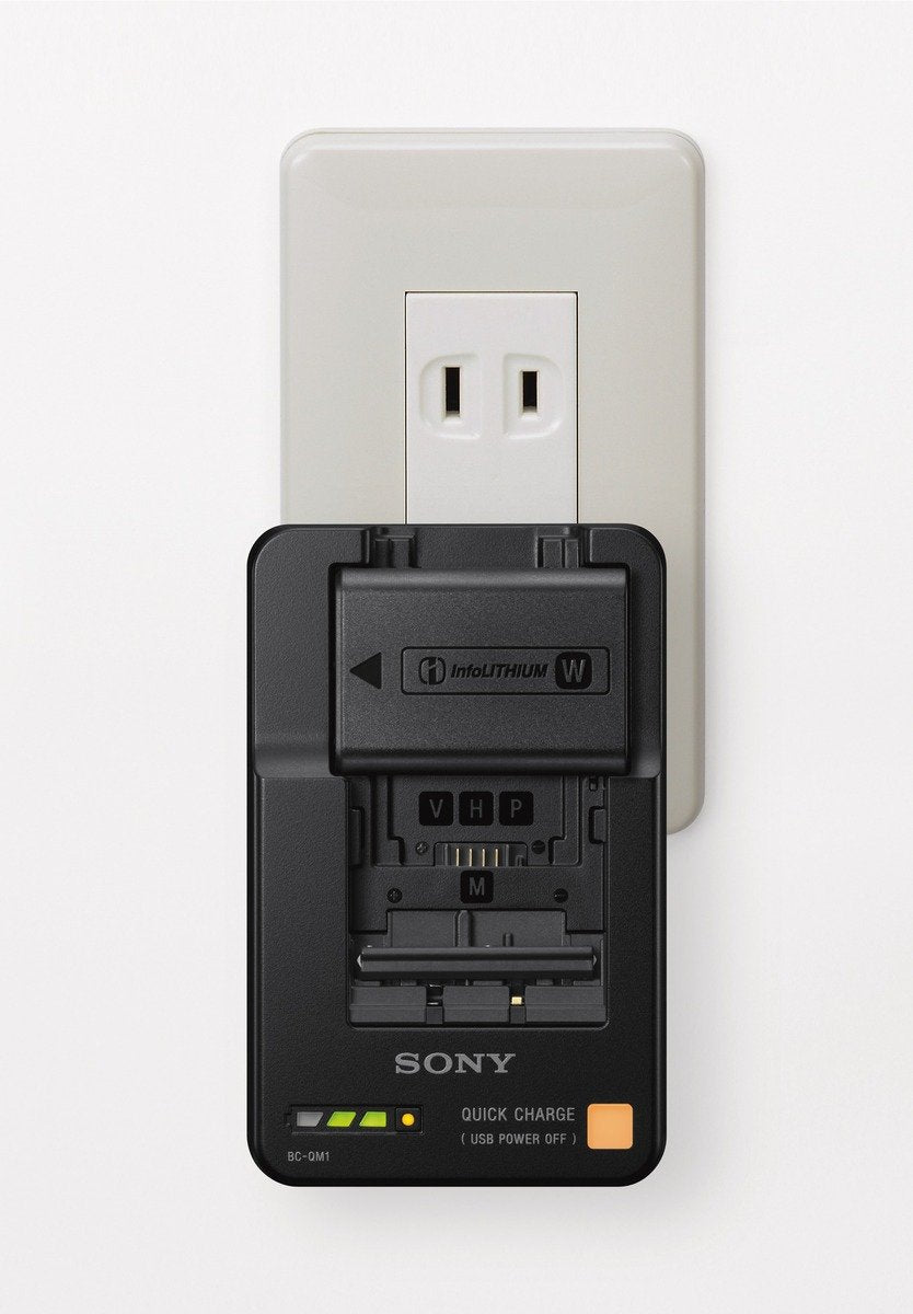 Sony BC-QM1 Cargador de Batería para Handycam