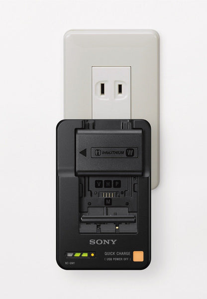 Sony BC-QM1 Cargador de Batería para Handycam