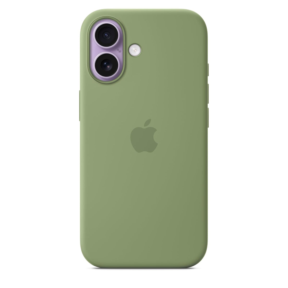 Apple Funda de Silicón con MagSafe para iPhone 17 - Color Musgo Claro