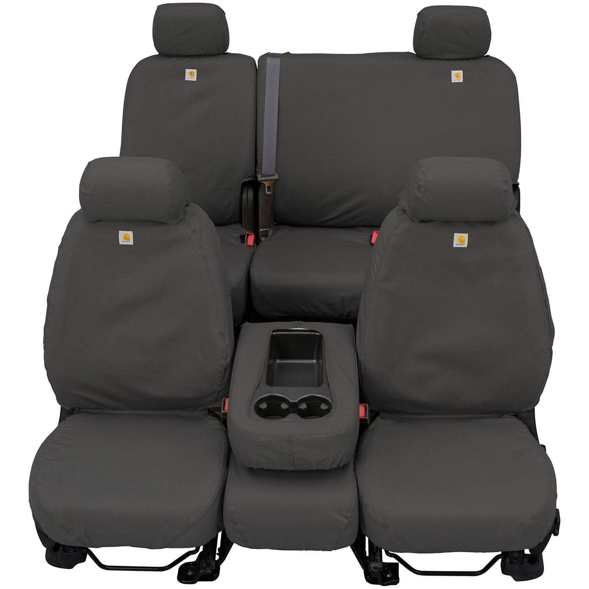 Covercraft Carhartt SeatSaver - Funda de Asiento para Modelos seleccionados de Chevrolet/GMC – Tela de Pato (Grava)