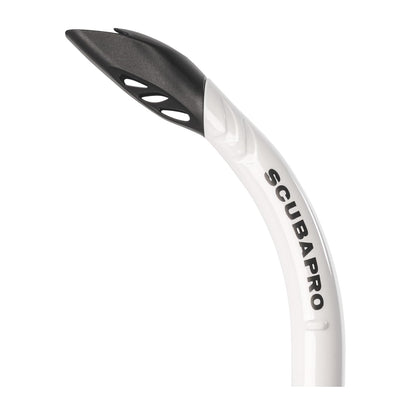 SCUBAPRO Escape Semi-Dry Snorkel, with Purge Valve and Splashguard Barrel-Top Design