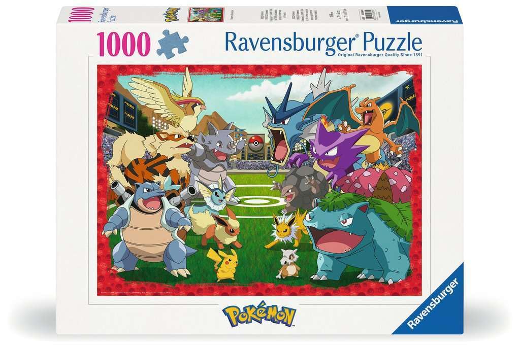 Ravensburger Rompecabezas Pokémon Colección - Stadium Region Kanto