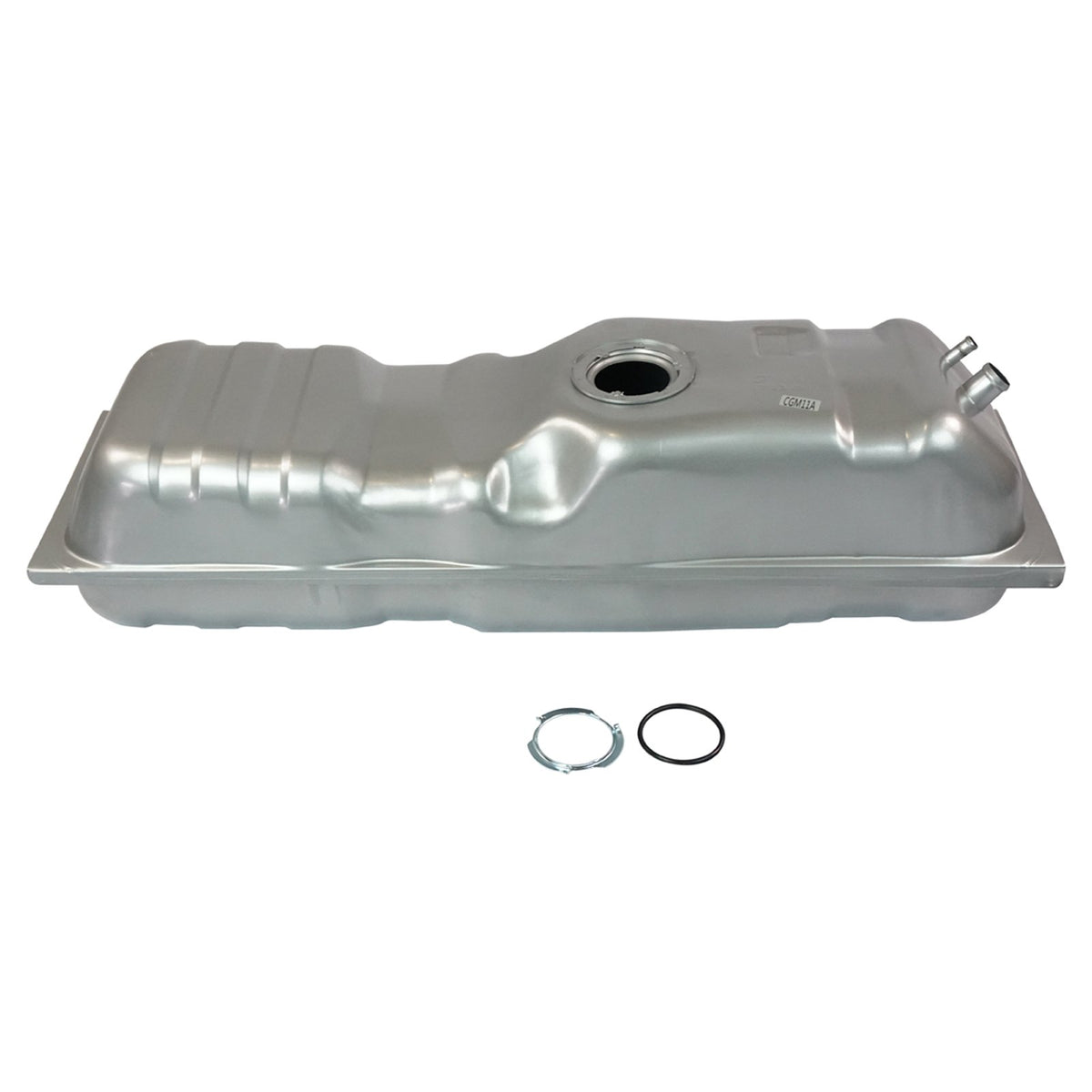 TRQ Tanque de Gasolina 16 gal Chevrolet GMC CK | Montaje frontal, acero recubierto de zinc, 28×33,9×110,6 cm, reemplazo directo