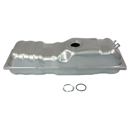 TRQ Tanque de Gasolina 16 gal Chevrolet GMC CK | Montaje frontal, acero recubierto de zinc, 28×33,9×110,6 cm, reemplazo directo