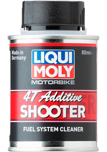 Liqui Moly 4T Shooter Aditivo para Gasolina de Motocicleta 20557, 80 ml
