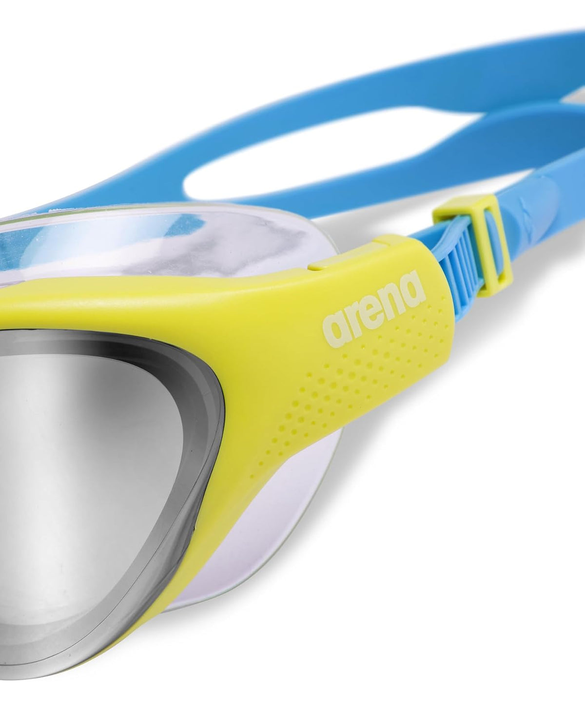 ARENA Unisex Youth The One Junior Swim Mask Goggles for Boys and Girls Ages 6 to 12 Large Fit Polycarbonate Lens