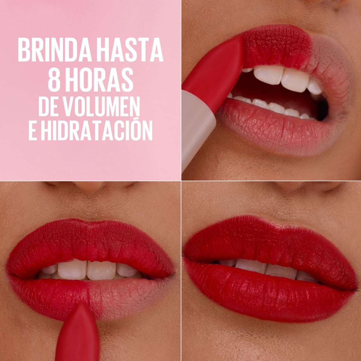 Maybelline Serum Lipstick Labial en Barra Hidratante Satin Make It Work