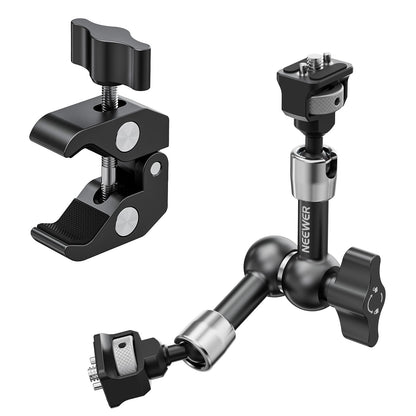 Neewer Brazo Mágico Articulado de 18cm para Cámara - ST07C con abrazadera
