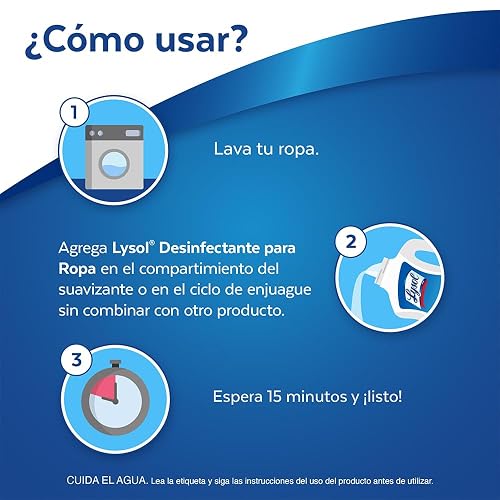 Lysol Aditivo Desinfectante para la Ropa, 2.66L