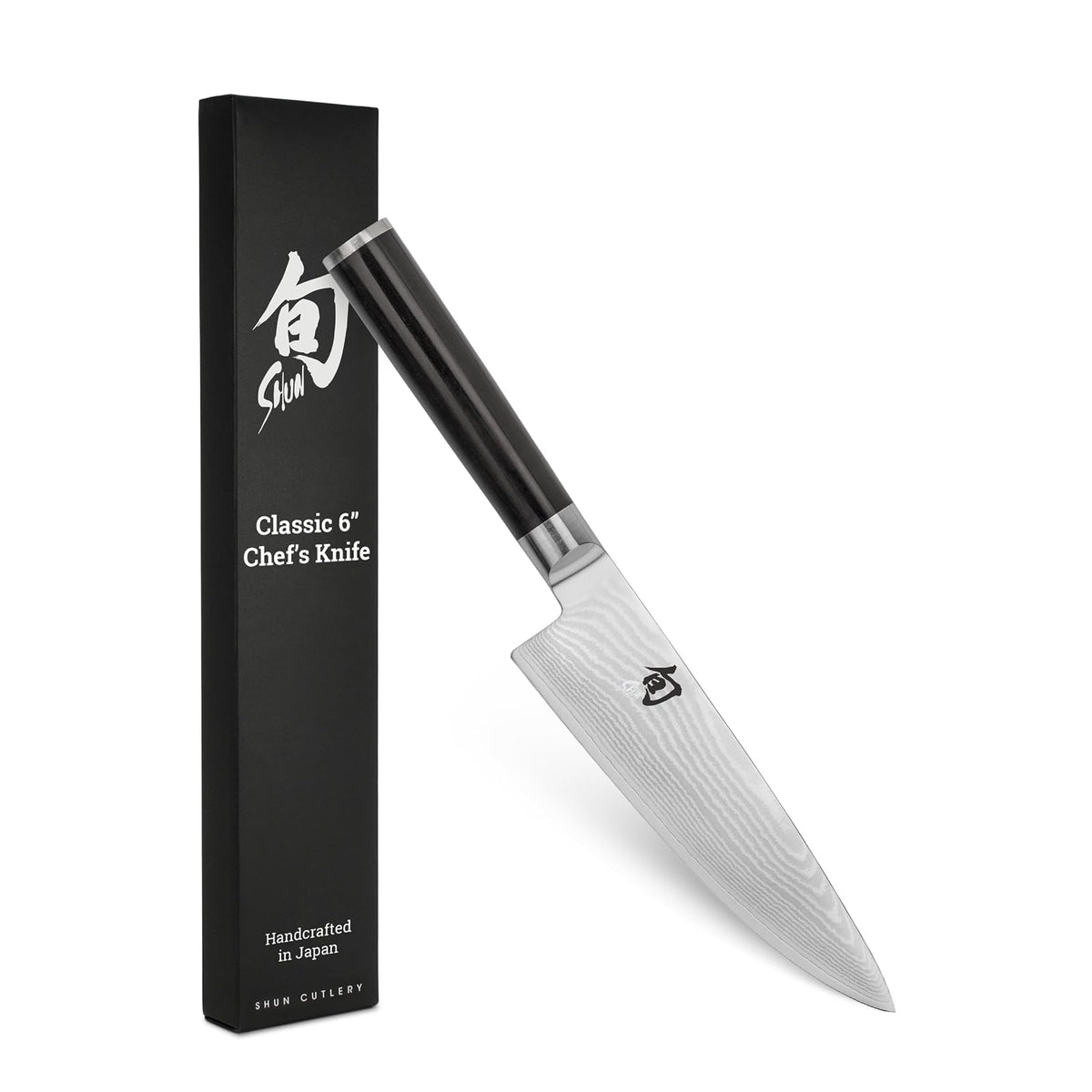 Shun DM0723 Cuchillo clásico de acero inoxidable para Chef, 15.24 cm
