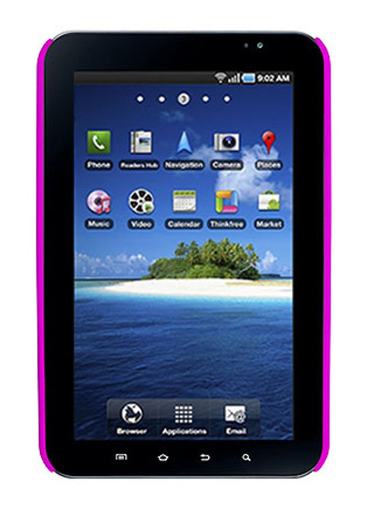 Qmadix Snap-Carcasa para Samsung Galaxy Tab i800 - Morado