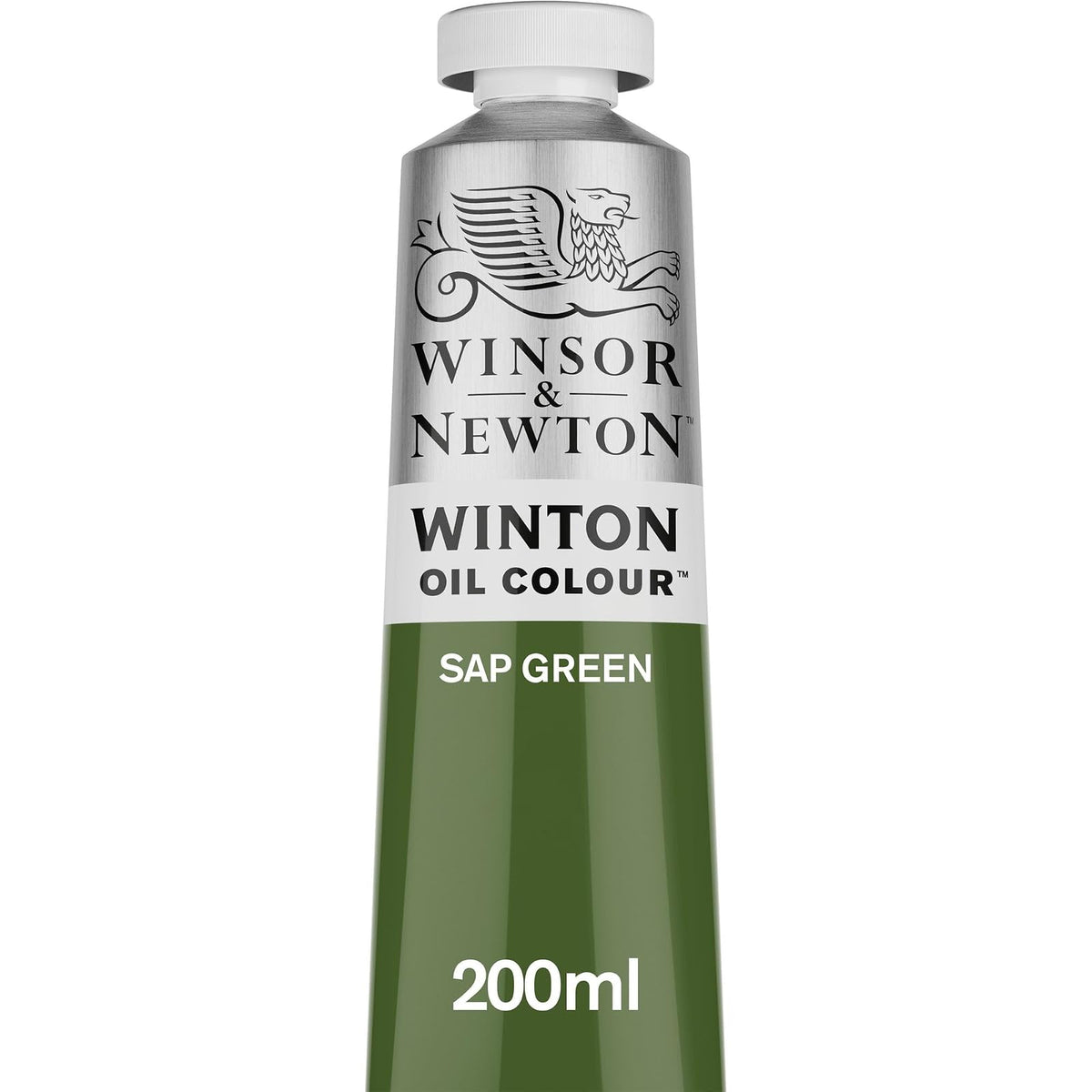 Winsor & Newton Winton Pintura de Óleo 200 ml - Verde (Sap Green 599)