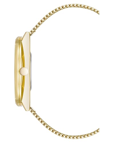 Nine West - Reloj de pulsera de malla para mujer