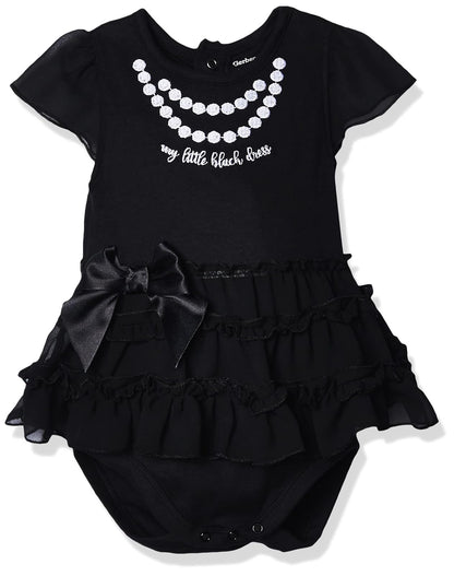 Gerber Baby Girls' Bodysuit with Tutu Skirt